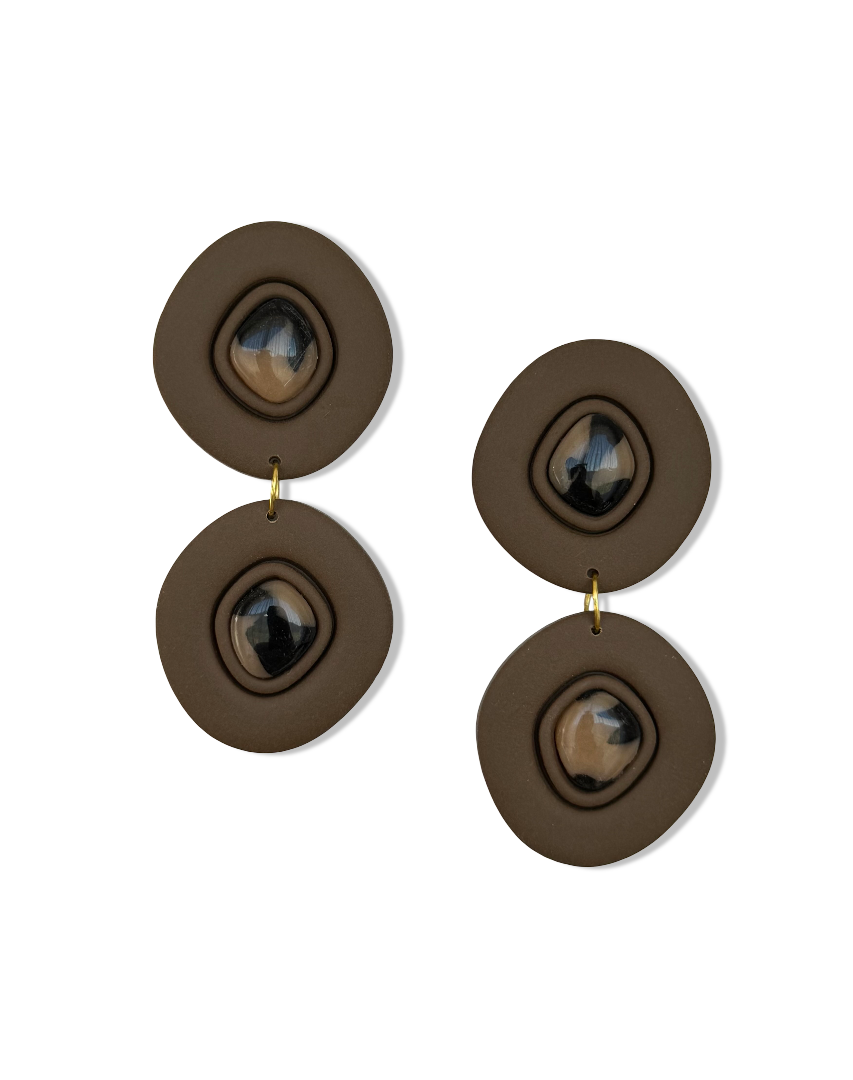 SASKIA - Brown/Tortoise Shell